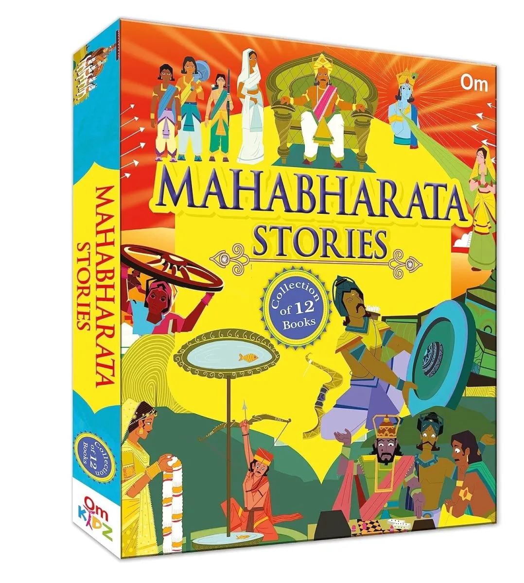 ‎ Om Books International Mahabharata Stories: Collection of 12 books