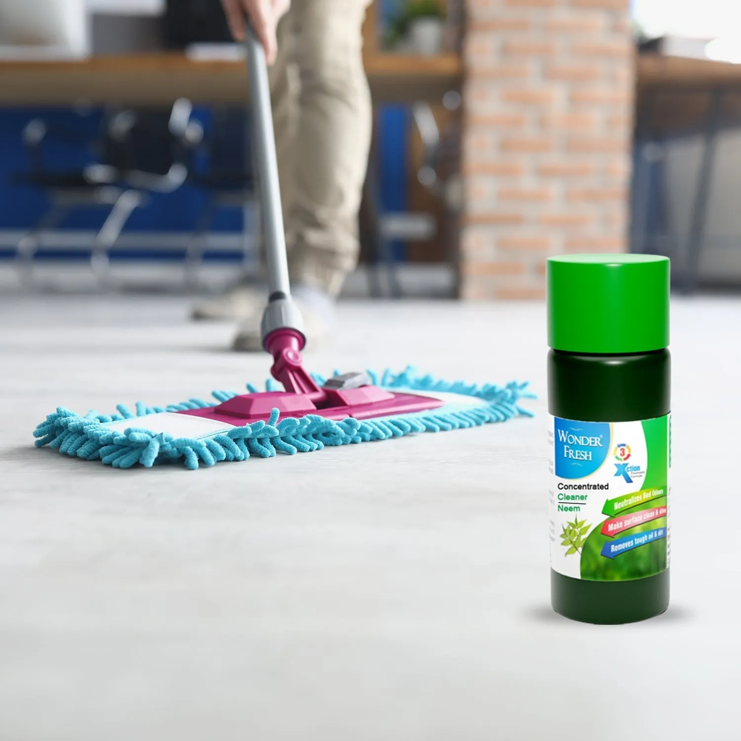 6288 Mop Floor Surface Cleaner Liquid - Disinfectant, Insect Repellent