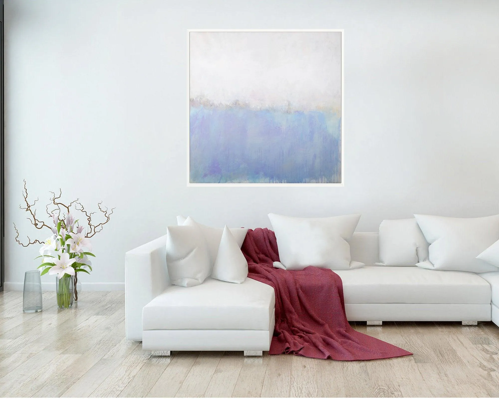 Abstract Seascape print on Canvas, print Art, Ocean wall print, Modern Art, Coastal Wall Art extra Large print