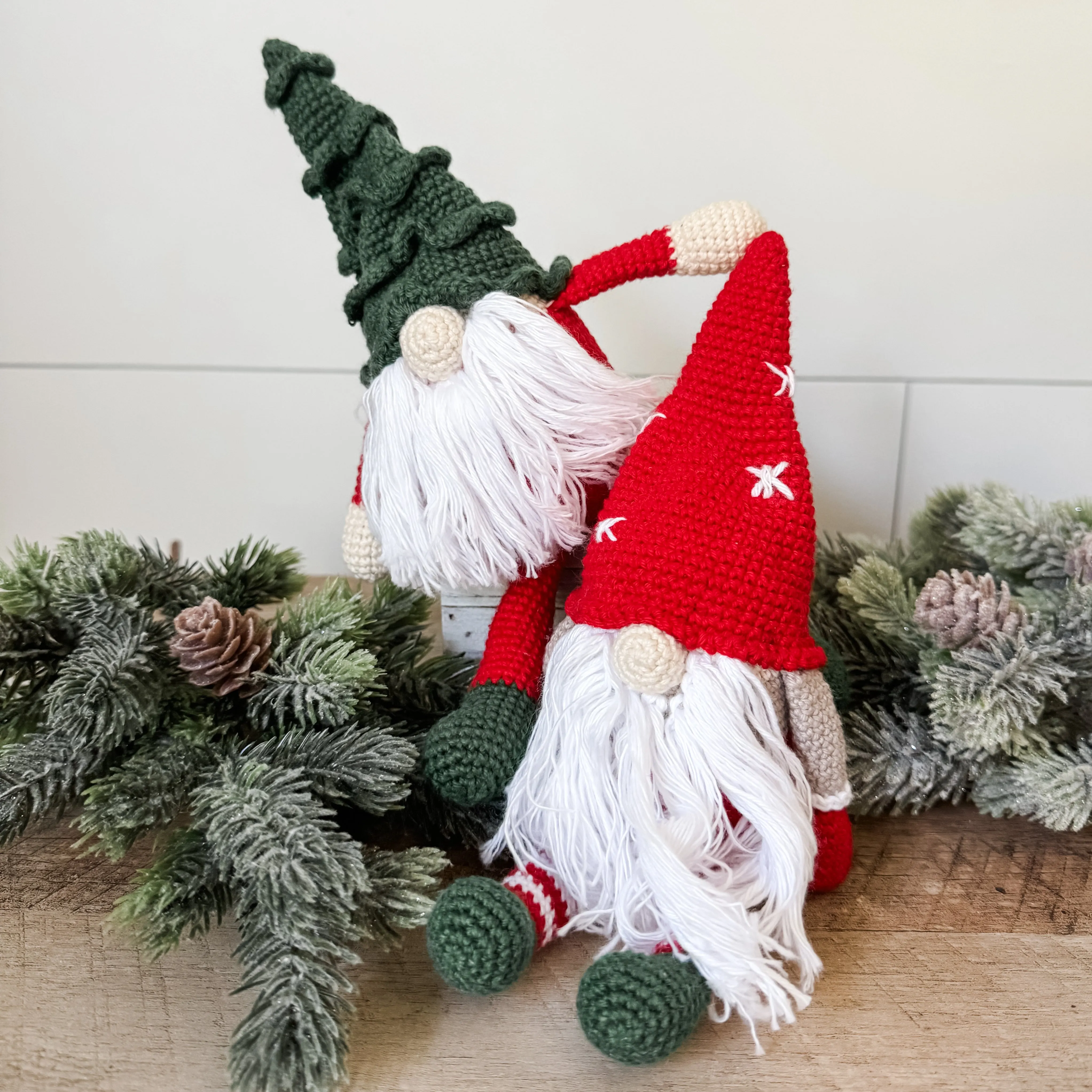 Amigurumi Gnome with Red Hat