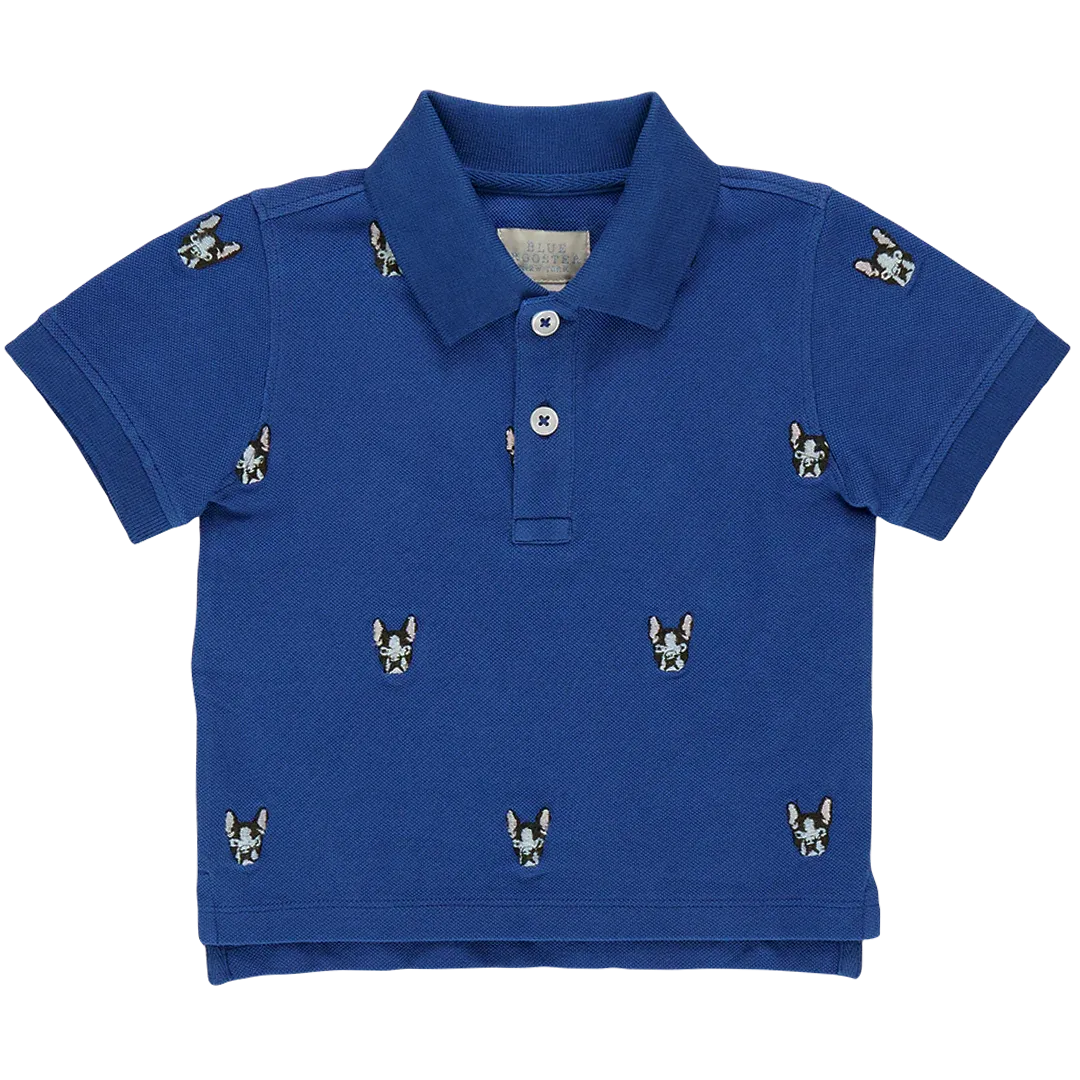 Baby Boys Alec Shirt | Bulldog Embroidery