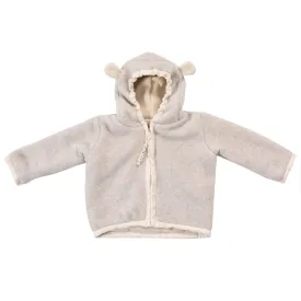 Baby/Kid Virgin Wool Jacket - Grey