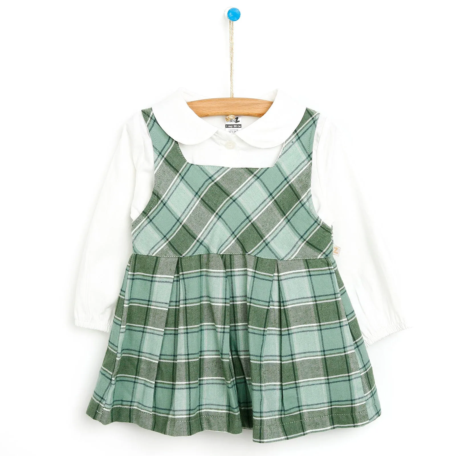 BabyZ Salopette Skirt - Sweatshirt - Light Green