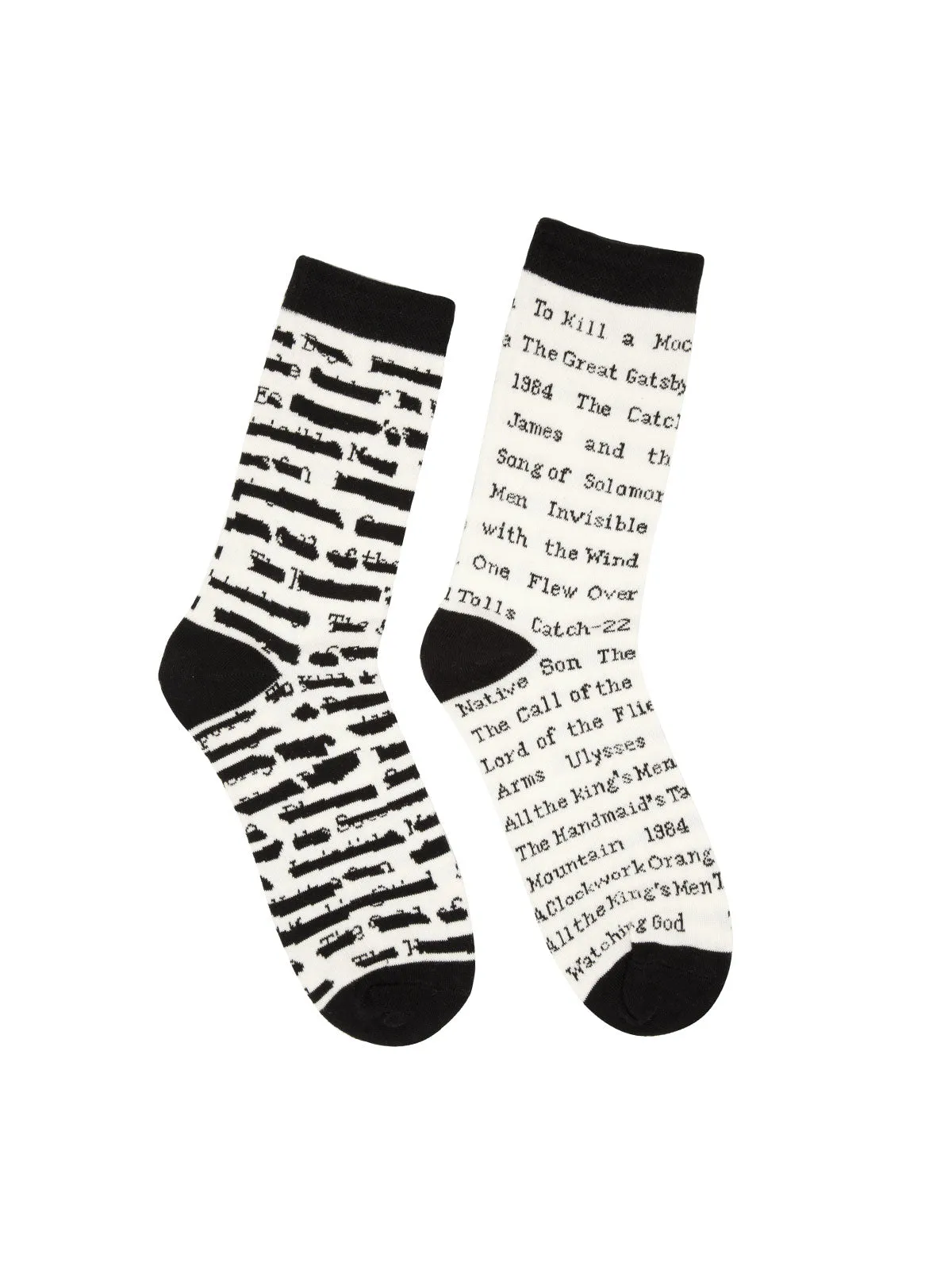 Banned Books socks