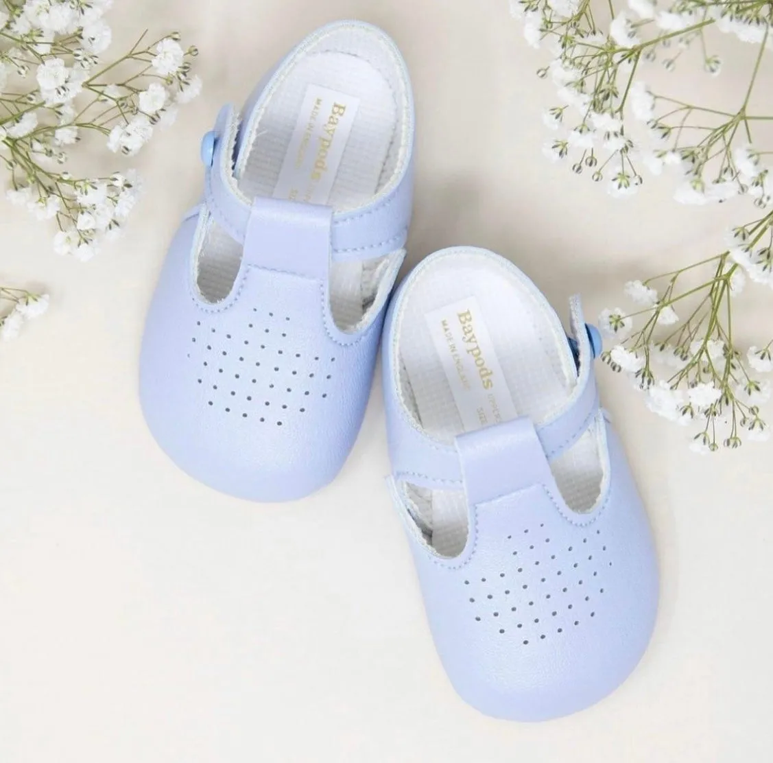 Baypods - pram shoe, blue B625