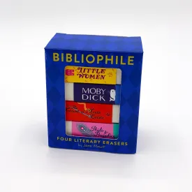 Bibliophile Erasers