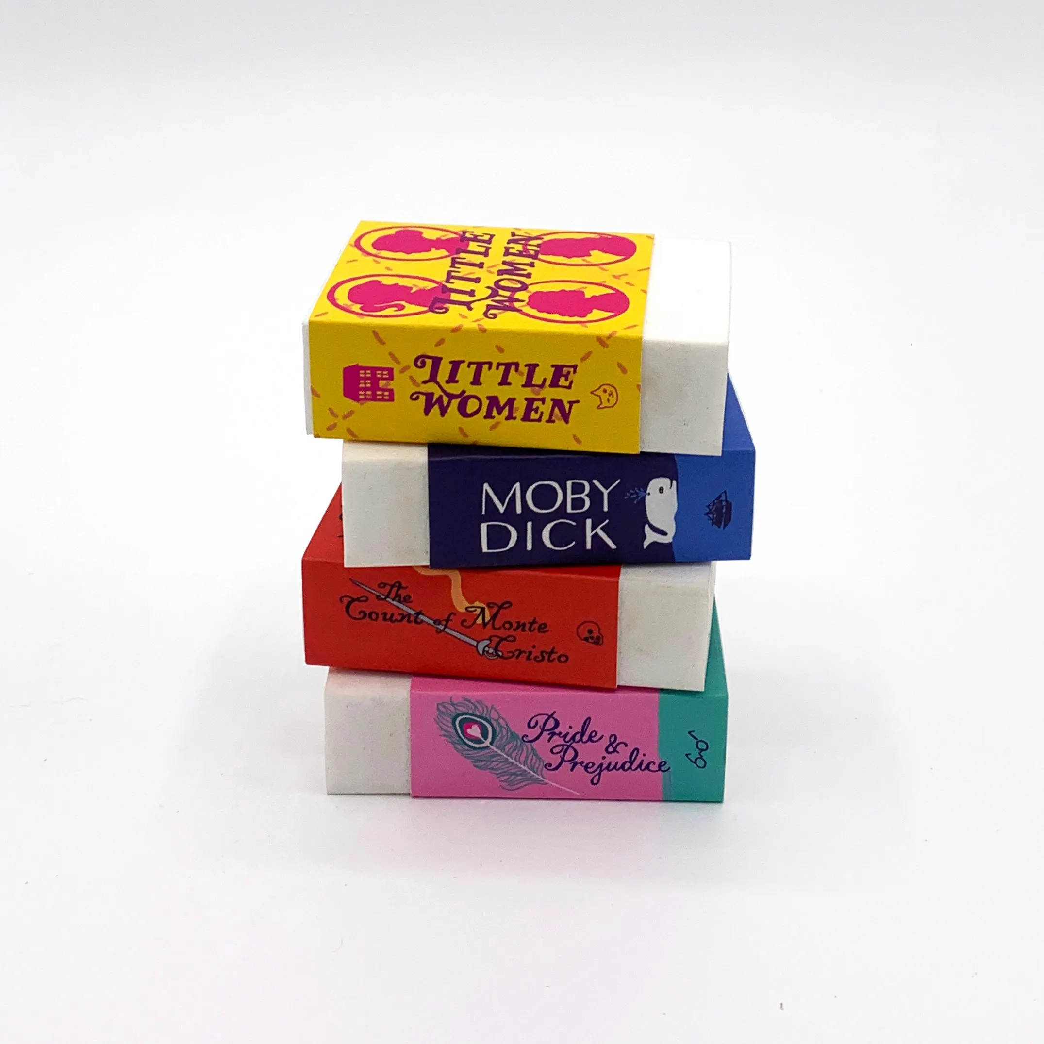 Bibliophile Erasers