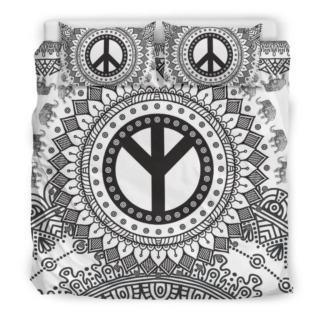 Bohemian Peace Bedding Set