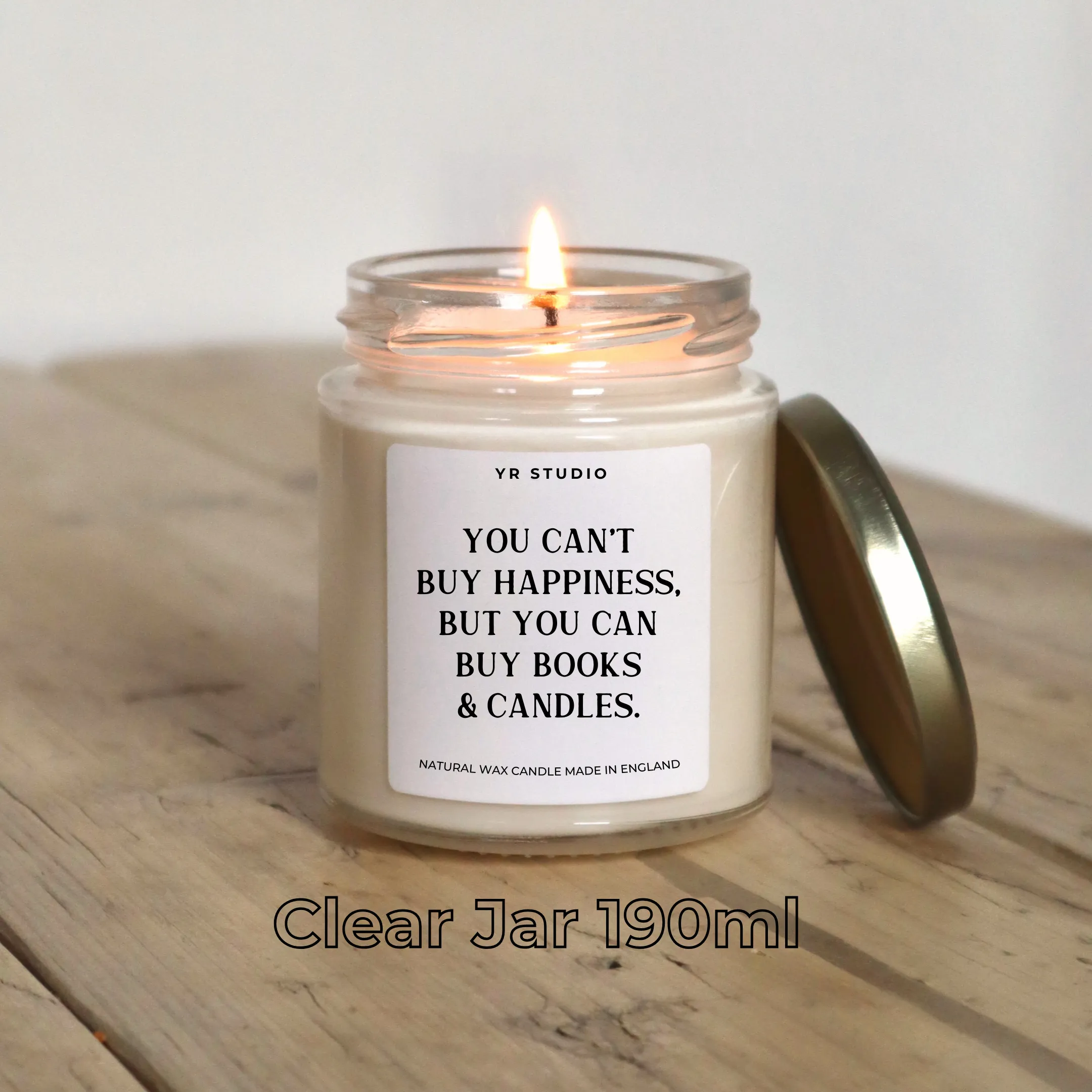 Books & Candles Funny Gift