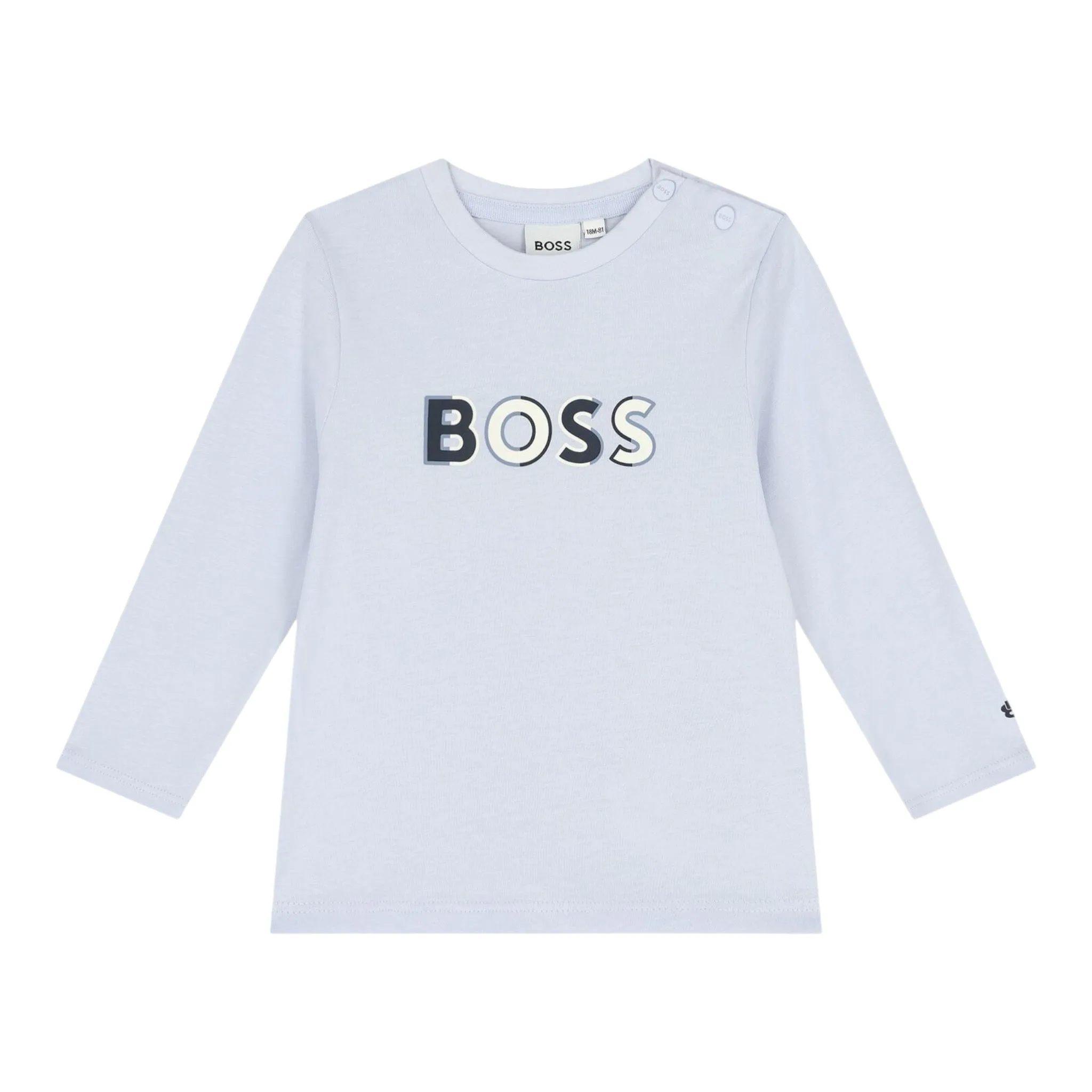 Boss - Baby long sleeved pale blue T-shirt