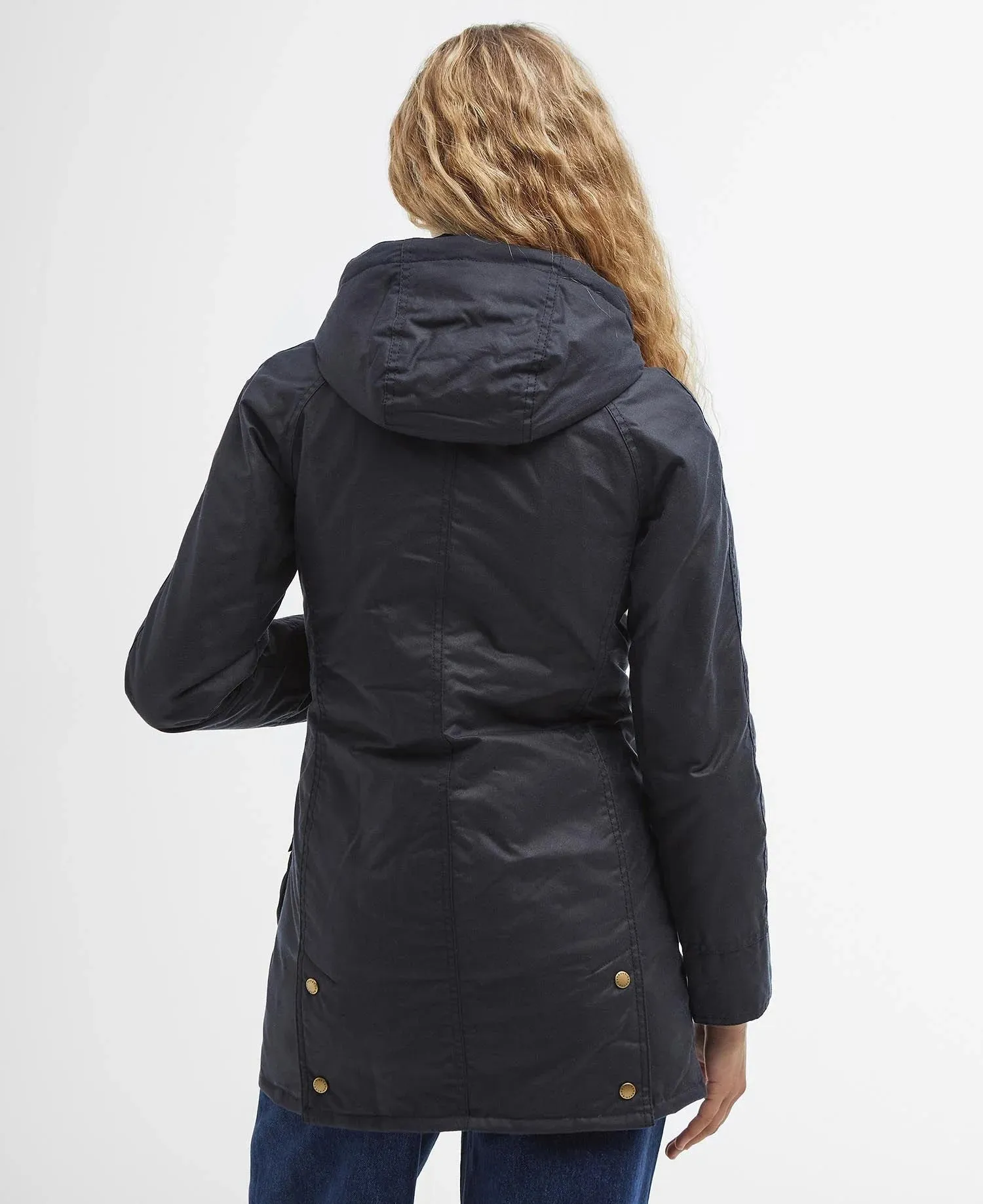 Bower Wax Jacket - Navy