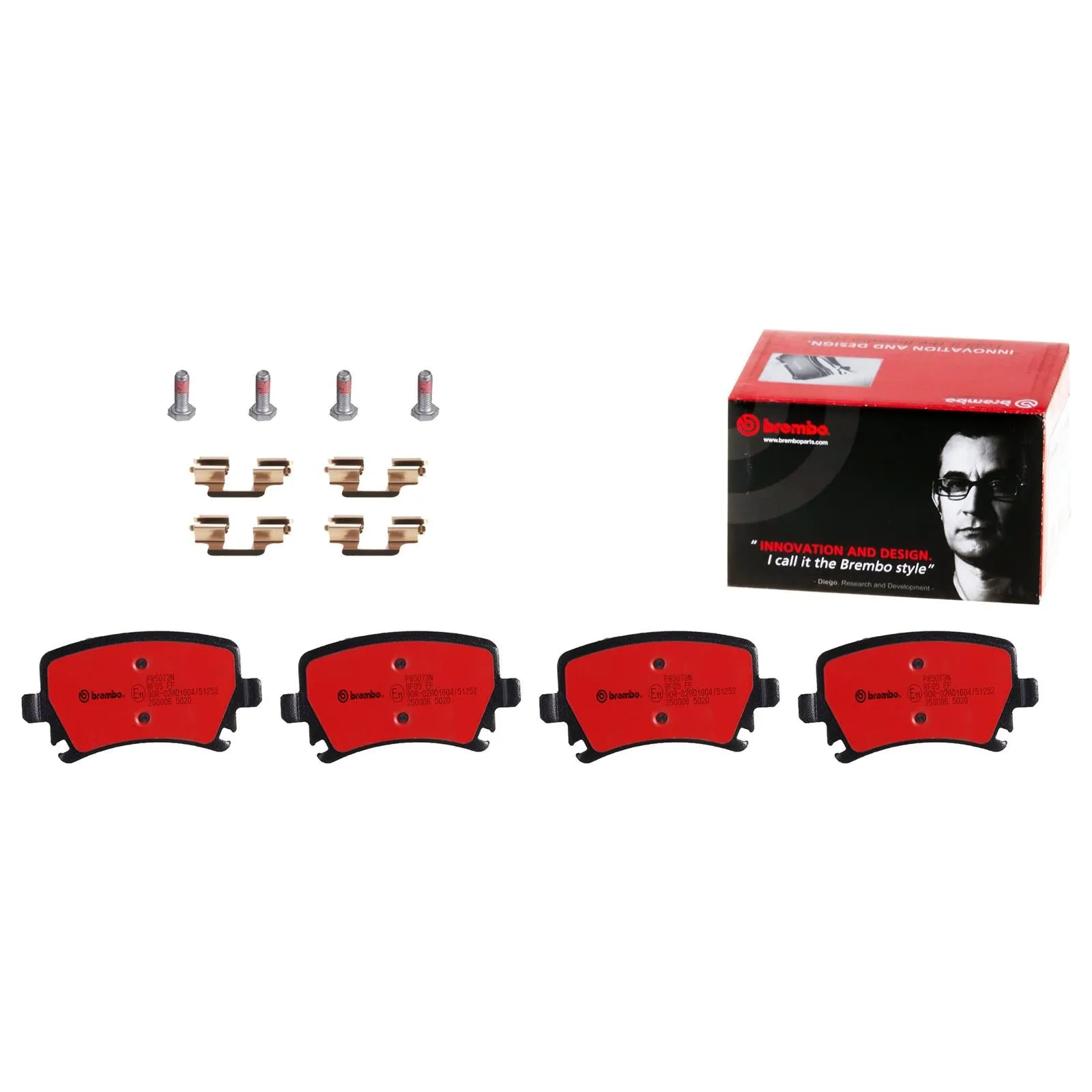 Brembo Disc Brake Pad and Rotor Kits KT04135