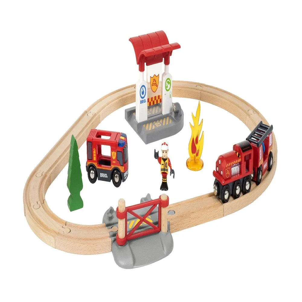 BRIO Set - Firefighter Set 18 pieces 33815