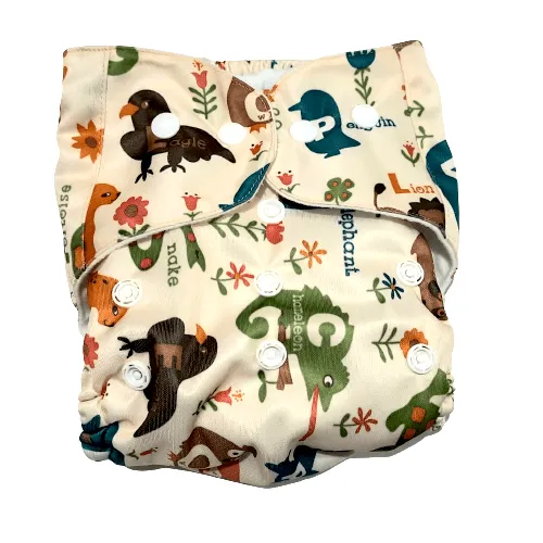 Combo of 3 Reusable Diapers - Option O