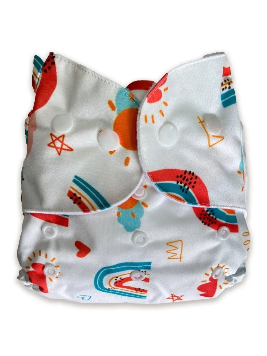 Combo of 5 Reusable Diapers - Option I