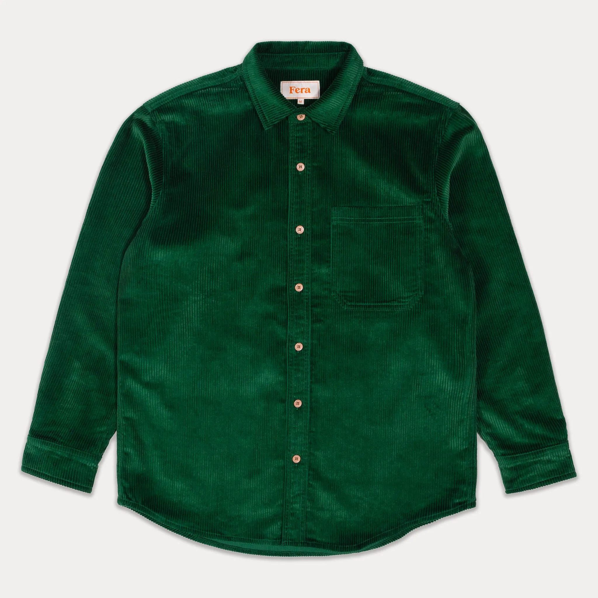 Cord Shirt - Alpine Green