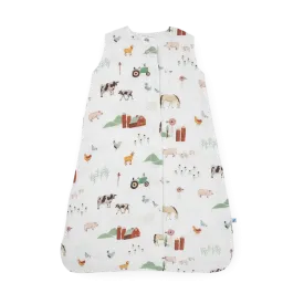 Cotton Sleeping Bag, Farmyard