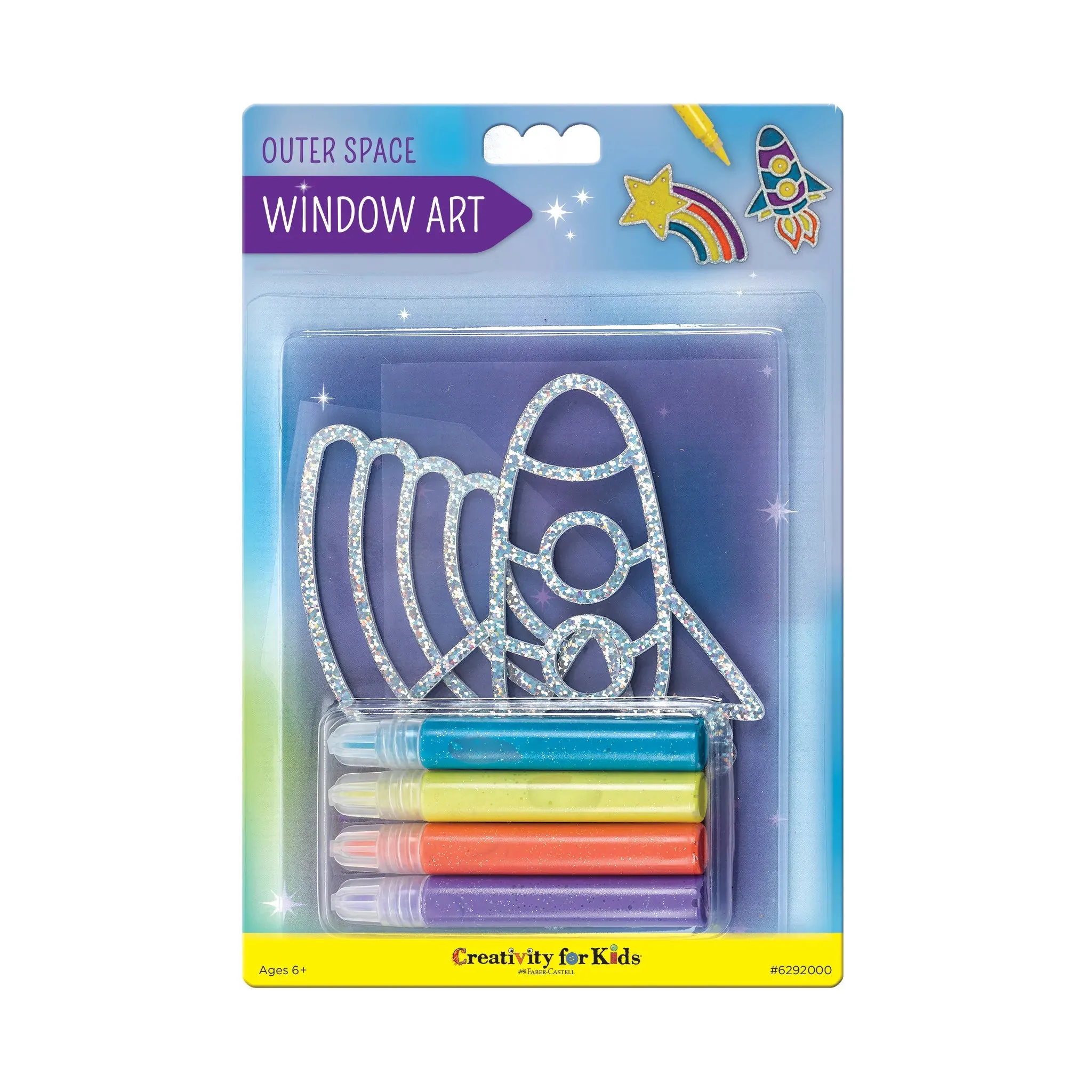 Creativity for Kids 6292 Window Art Outer Space