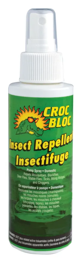 CROC BLOC INSECT REPELLENT - 30% DEET 120 mL SPRAY PUMP