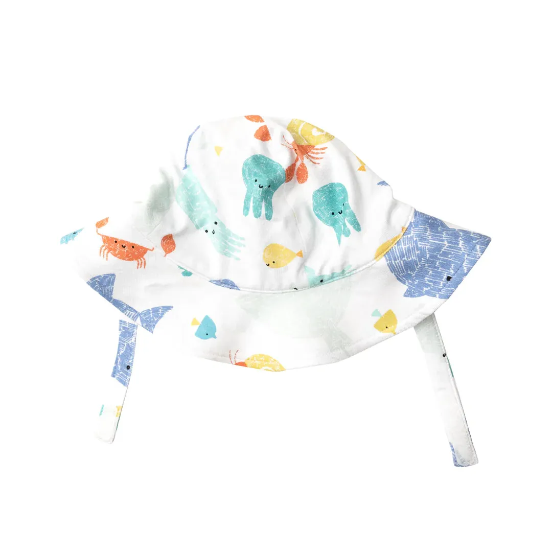 Dashed Underwater Sunhat