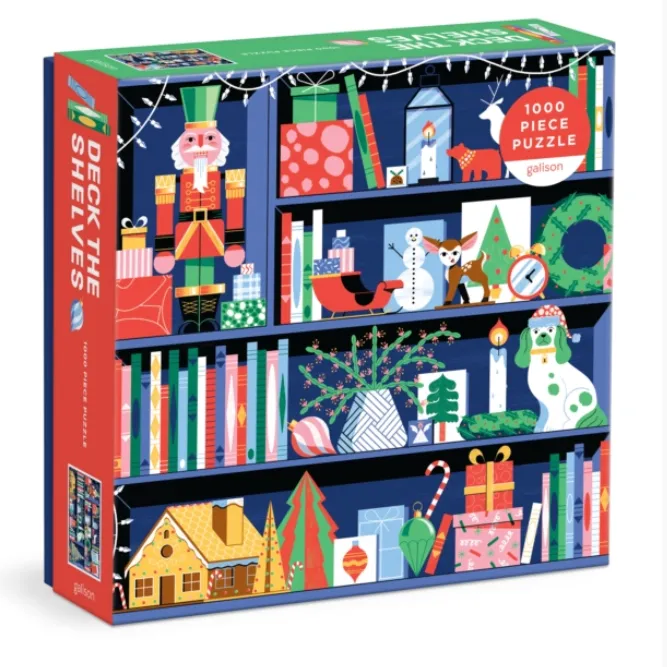 Deck The Shelves 1000 Piece Jigsaw Puzzle