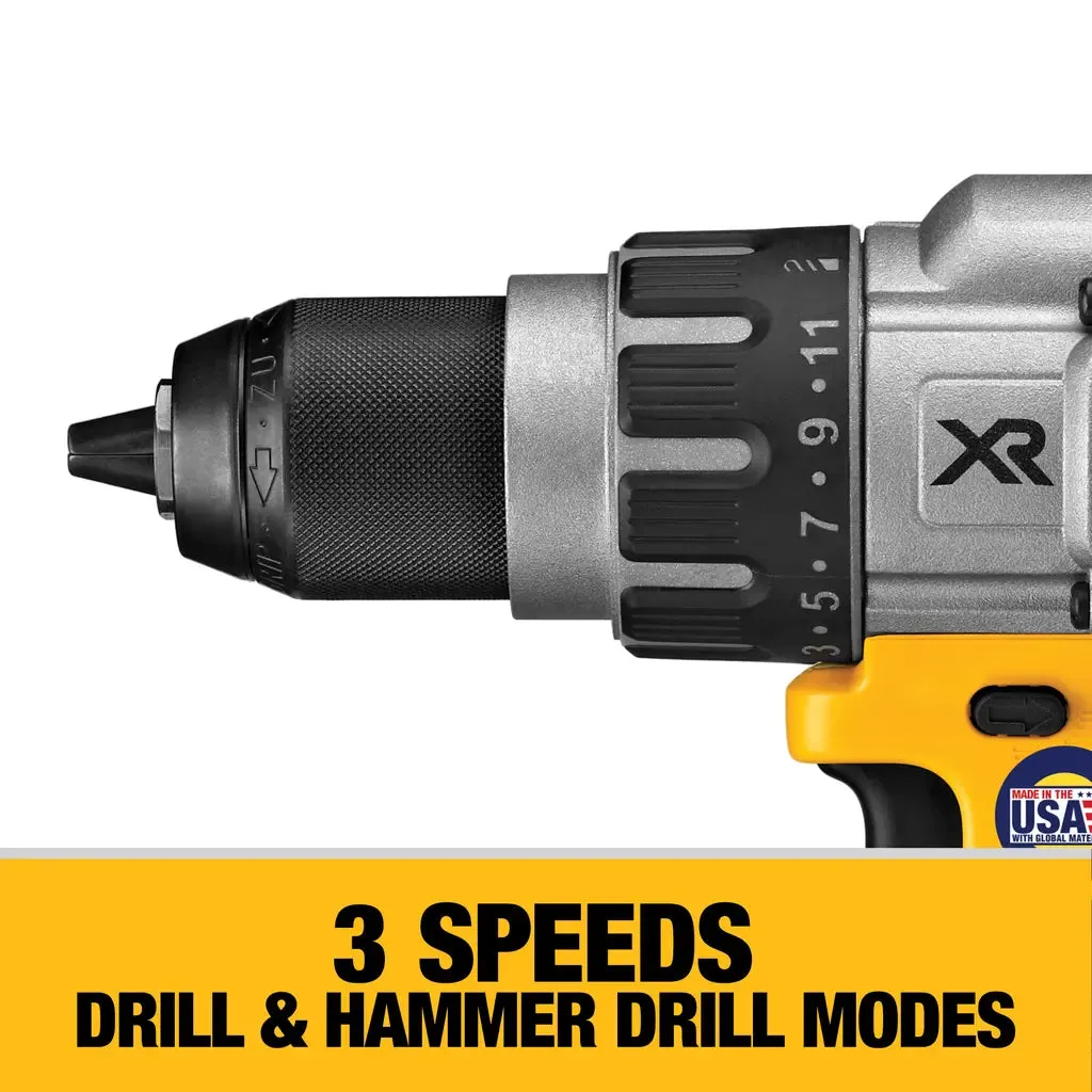 DeWalt 20V MAX* XR‚® Cordless Hammer Drill and Impact Driver Combo Kit