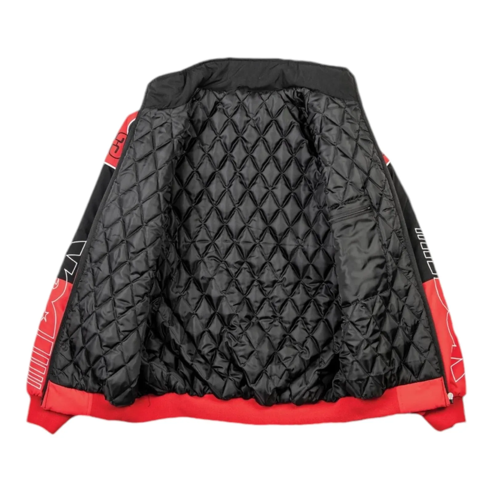 DGK SAKURA RACING JACKET BLACK/RED