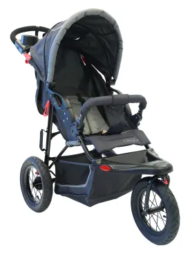 Edinburgh Trend 3 Wheel Stroller Grey