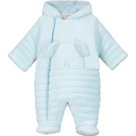 Emile et Rose - Pale Blue, deep pile pram suit, Abel