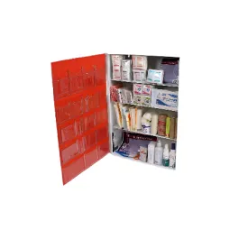 Ever Ready First Aid Industrial Metal First Aid Kit - 4 Shelf