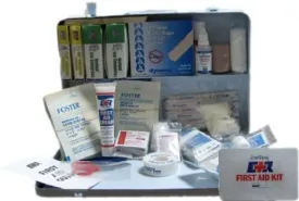 Ever Ready First Aid Kit in Metal Case for 50 Person