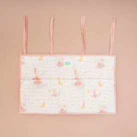 Fancy Fluff Organic Cotton Crib Organiser - Day Dream