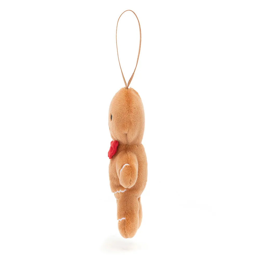 Festive Folly Gingerbread Fred Ornament