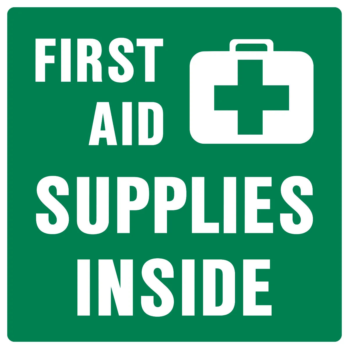 First Aid Supplies