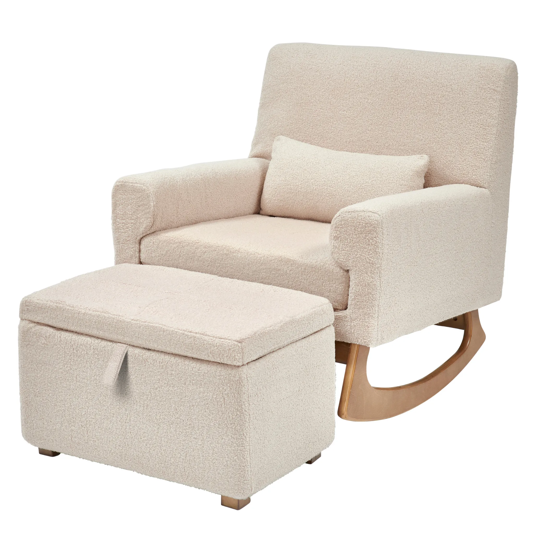 Gaia Baby, Serena Nursing Chair, Boucle Oak