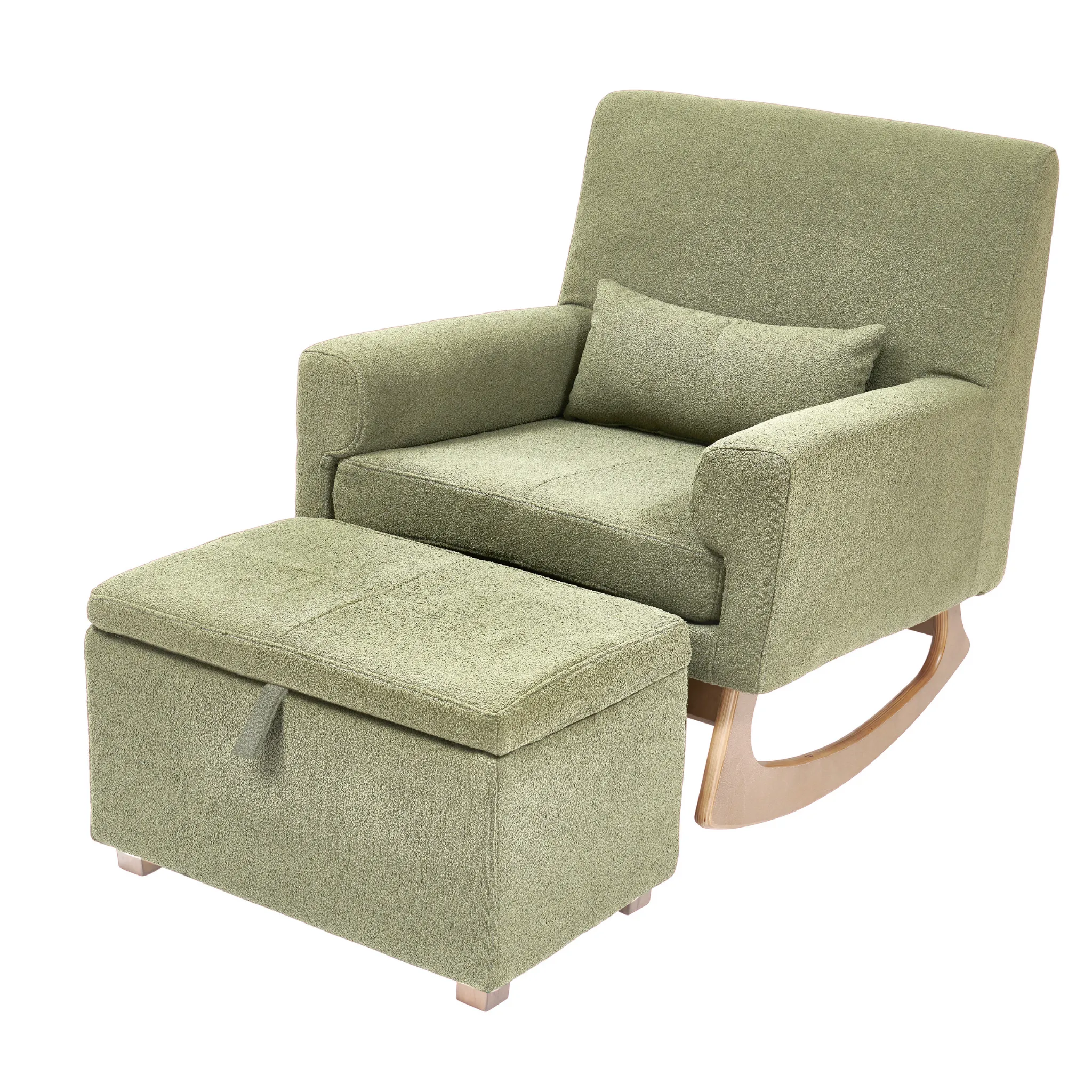 Gaia Baby, Serena Nursing Chair, Boucle Oak