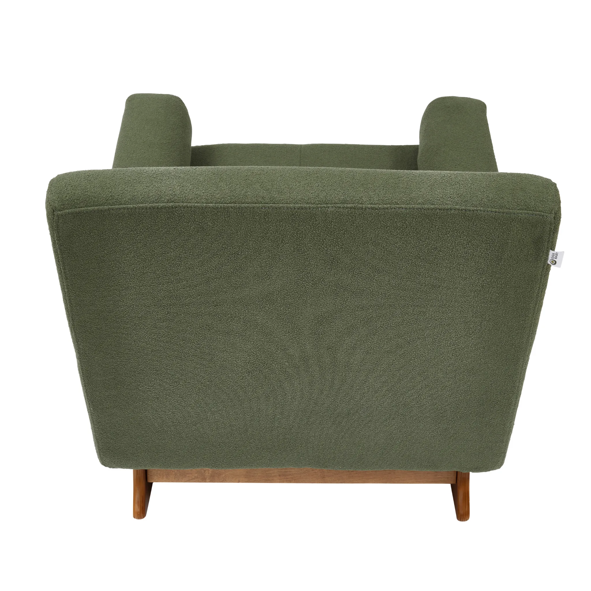 Gaia Baby, Serena Nursing Chair, Boucle Walnut Forest