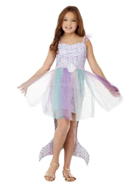 Girls Costume - Purple Seashell Mermaid Costume