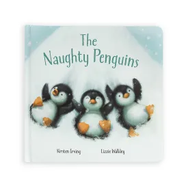 Jellycat The Naughty Penguin Book