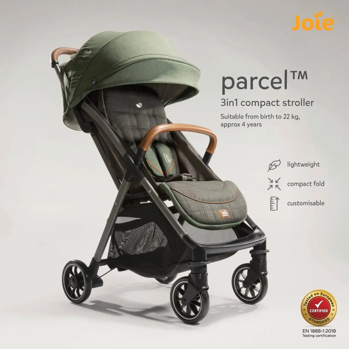 Joie Parcel W Adpt & Rc & Tb  Pine