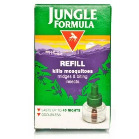 Jungle Formula Plug In Insect & Mosquito Plug In Refill (1x25ml Refill Unit):