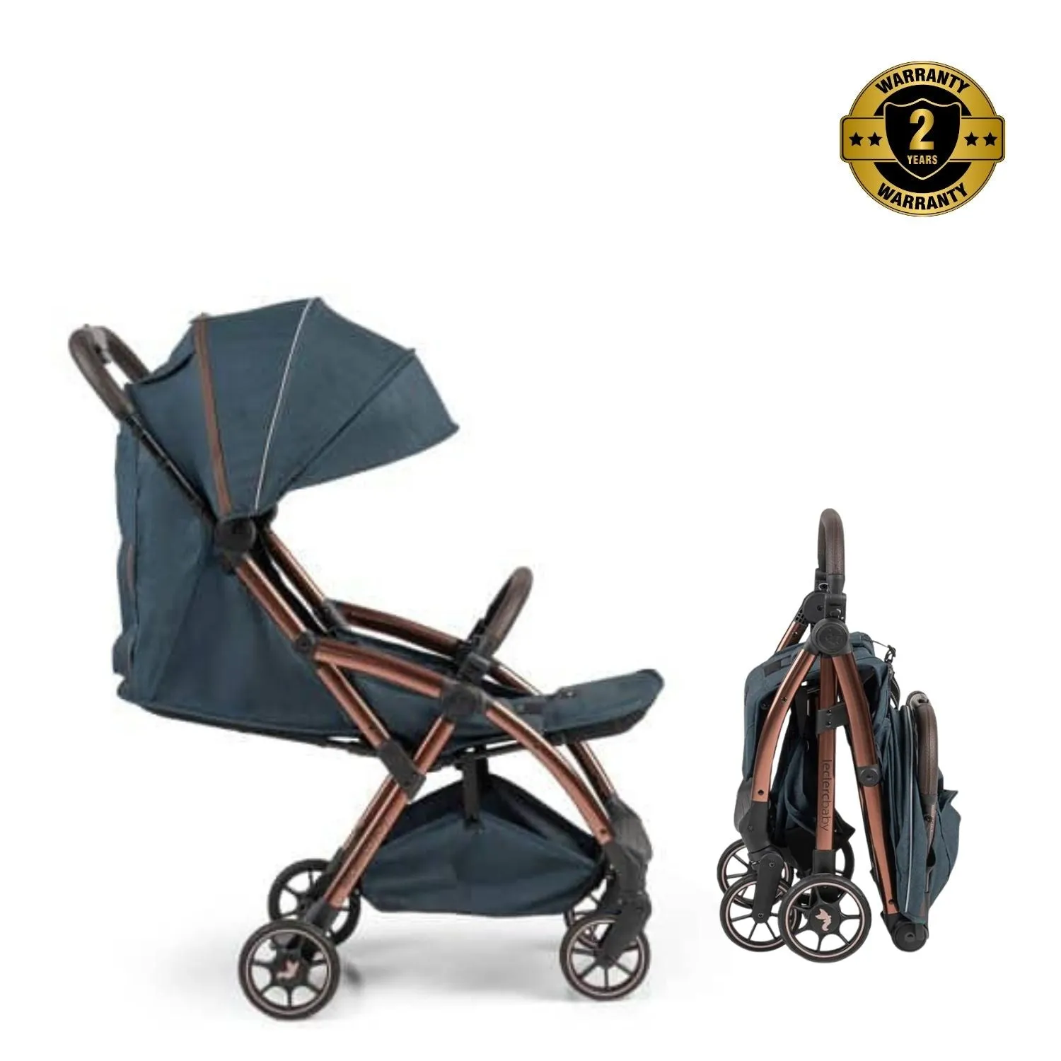 Leclercbaby Influencer Air Stroller Denim Blue