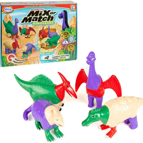 Magnetic Mix or Match Dinosaurs (with Brontosaurus)