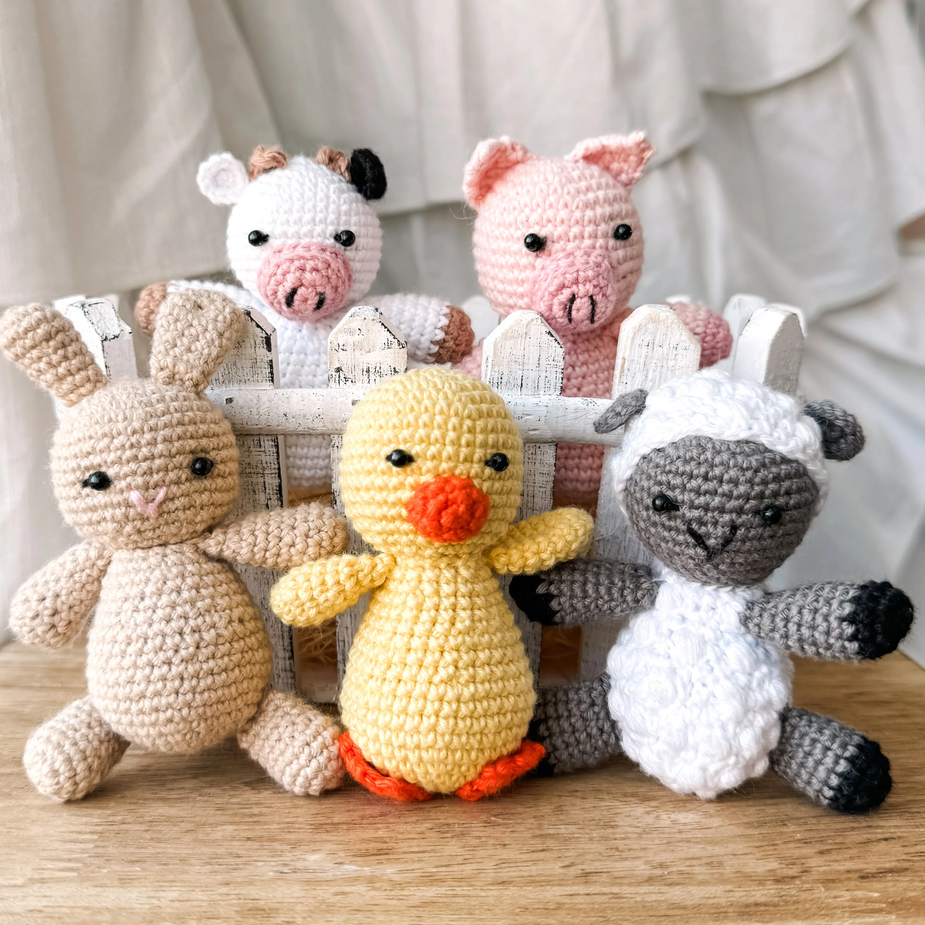 Mini Amigurumi Pig "Oinkers"