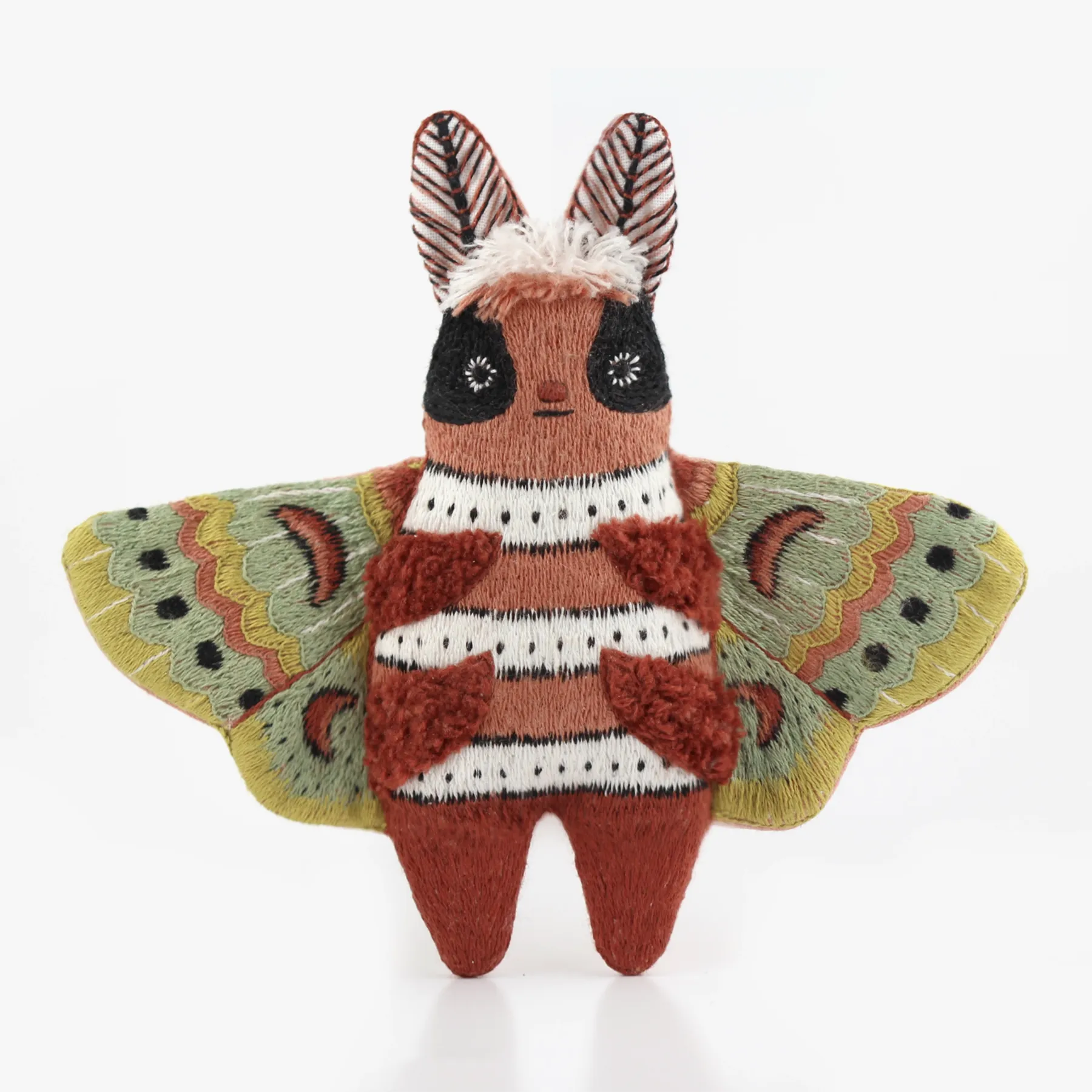 Moth Embroidery Kit