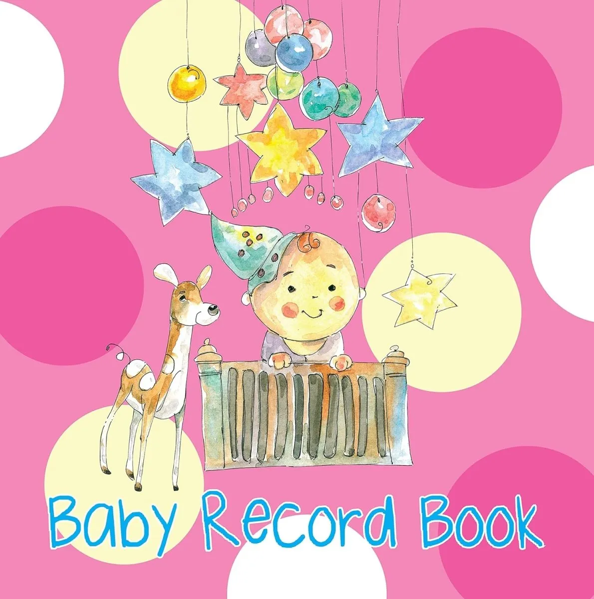 Om Books International Baby Record Books for Girls (Pink): Pink book