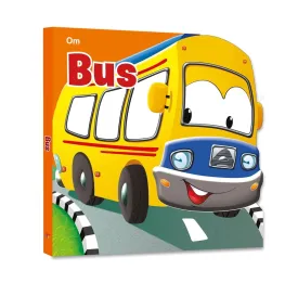 Om Books International Bus ( Transport )- Cutout Board Books