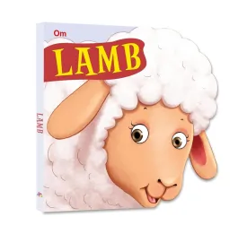 Om Books International Lamb ( Animals and Birds )- Cutout Board Books