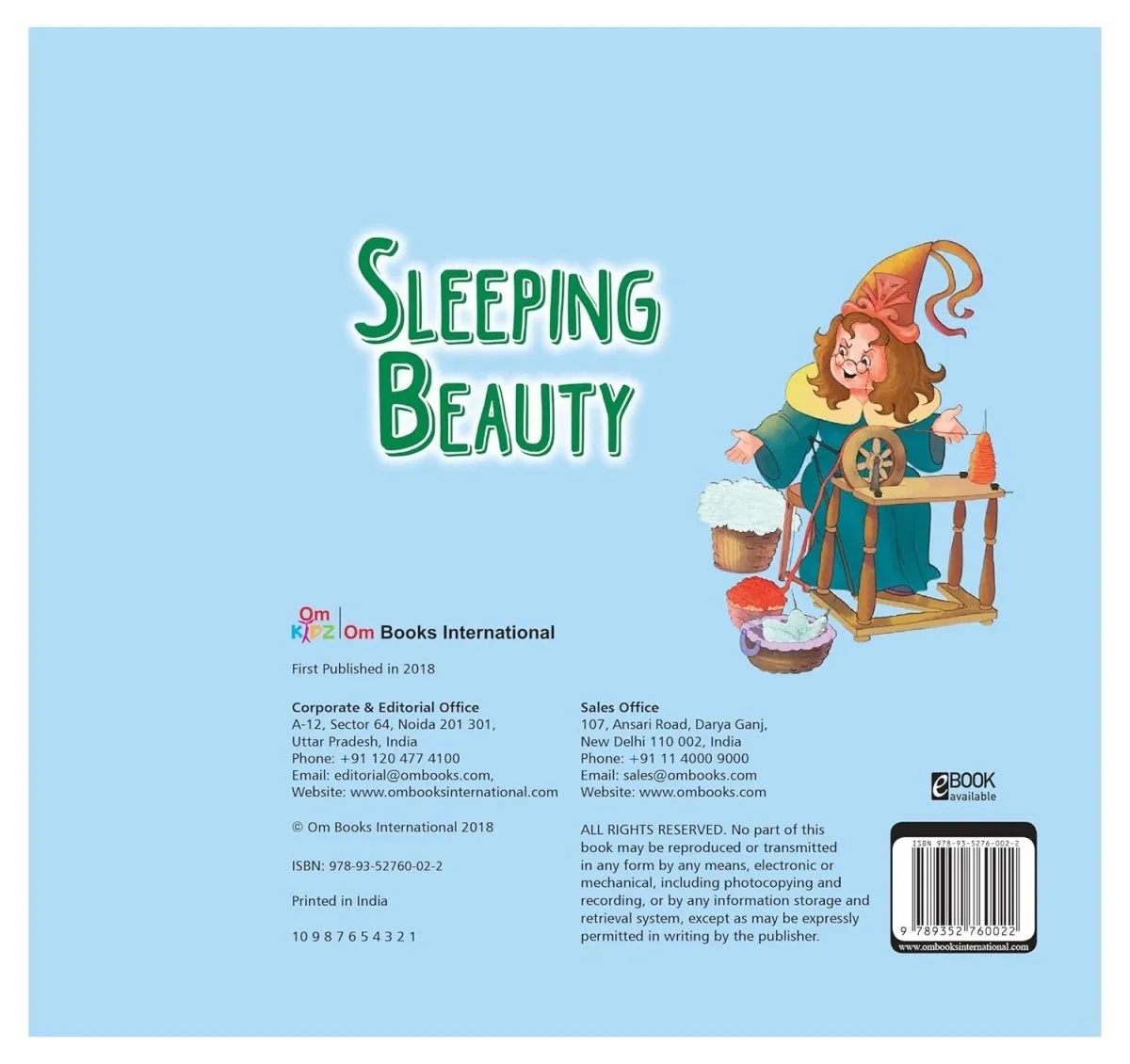 Om Books International Sleeping Beauty (Fairy Tales) Cutout Board Books