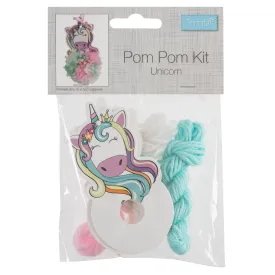 Pom Pom Decoration Kit: Unicorn